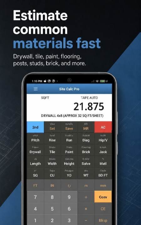 Site Calc Pro Preview 4