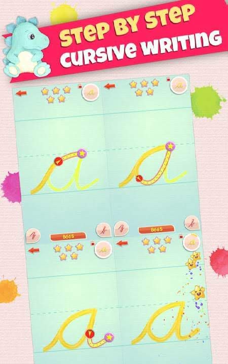 LetraKid Cursive: Alphabet Letters Writing Kids screenshot 3