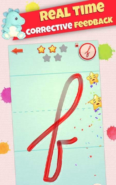 LetraKid Cursive: Alphabet Letters Writing Kids screenshot 4