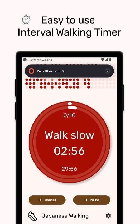 Japanese Walking screenshot 1