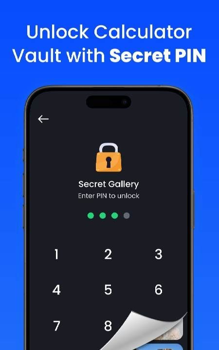 Calculator Lock - Hide Photos Screenshot 1