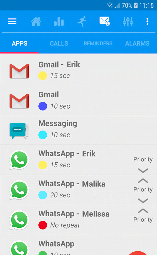 Notify & Fitness for Mi Band screenshot 3