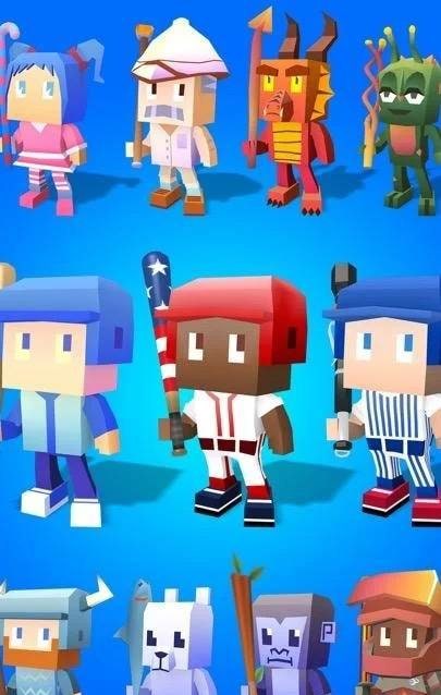 Blocky Baseball gameplay screenshot 4