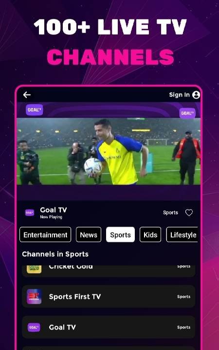 Live TV India - Neo TV+ screenshot 2