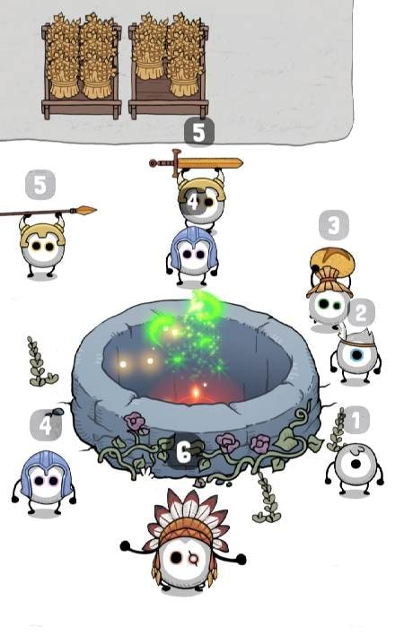 Idle Tribe: Merge Circle Town screenshot 1