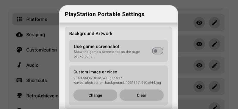 RetroFrame Launcher screenshot 3