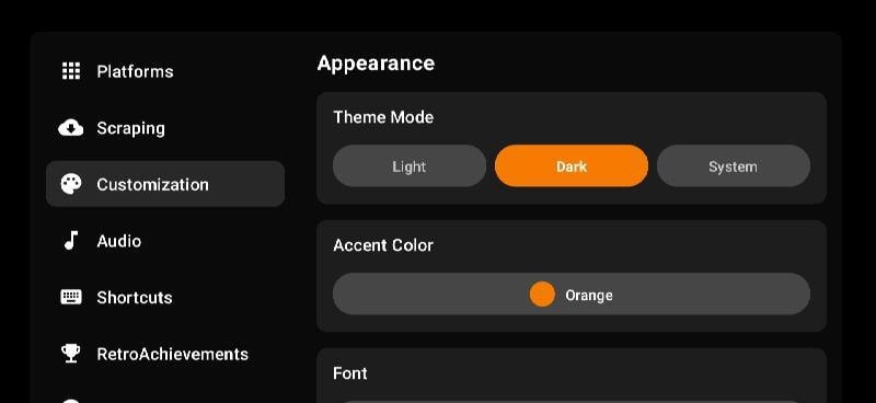 RetroFrame Launcher screenshot 2