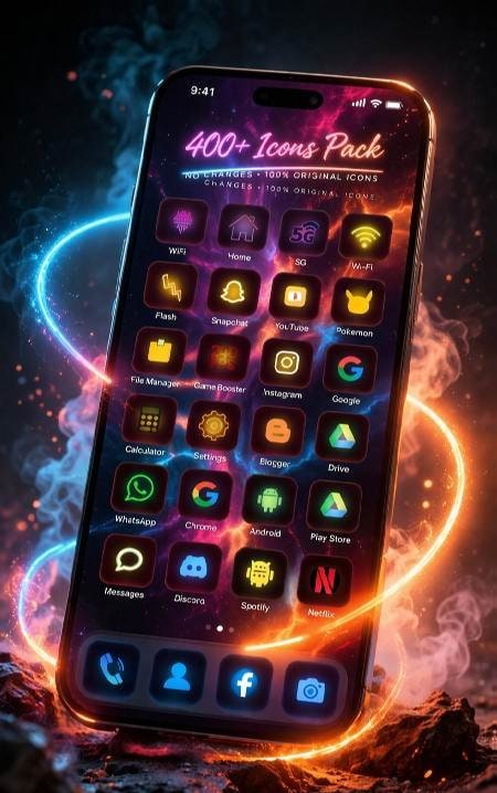 Glowtix Premium – Icon Pack screenshot 2