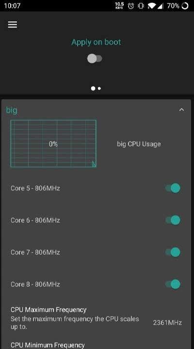 SmartPack Kernel Manager screenshot 3