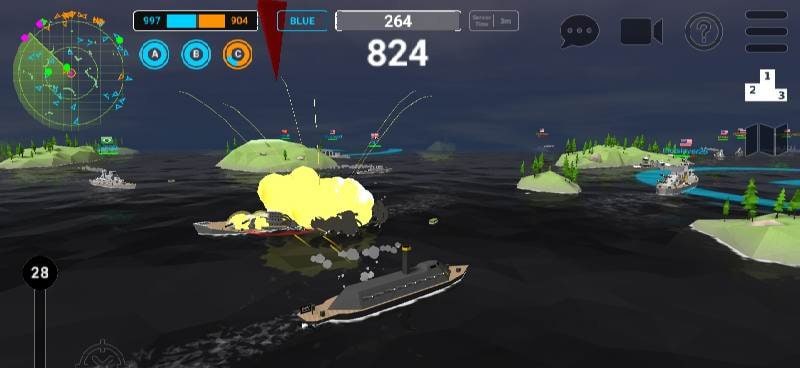 Ships of Glory: Warship Battle - Screenshot 3
