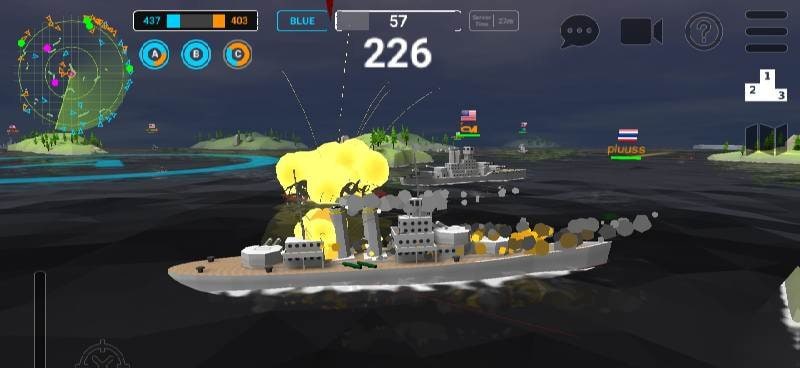 Ships of Glory: Warship Battle - Screenshot 2