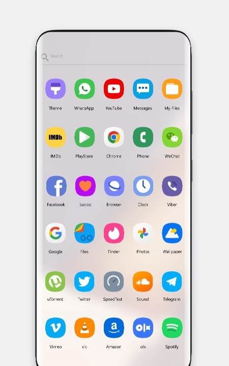 Note 20 theme for launcher screenshot 4