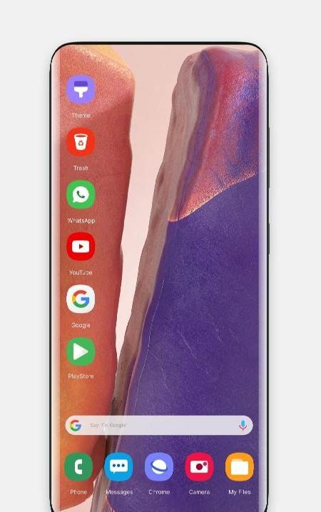 Note 20 theme for launcher screenshot 3