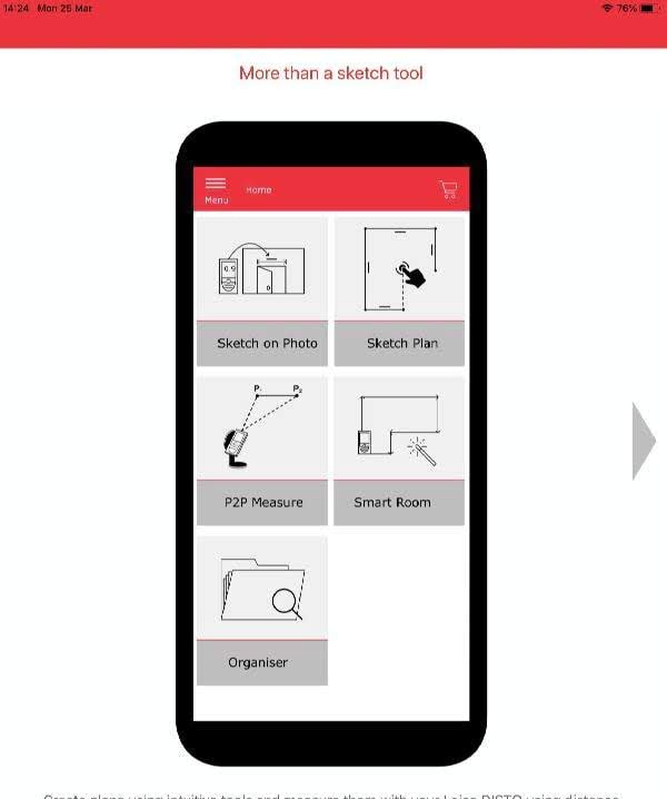 Leica DISTO™ Plan screenshot 1
