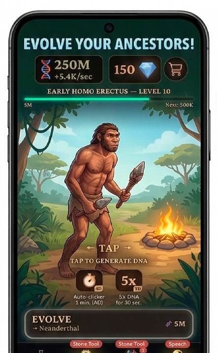 Life Clicker: Tap to Evolve Screenshot 2