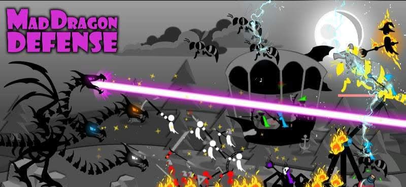 Mad Dragon Defense gameplay screenshot 1