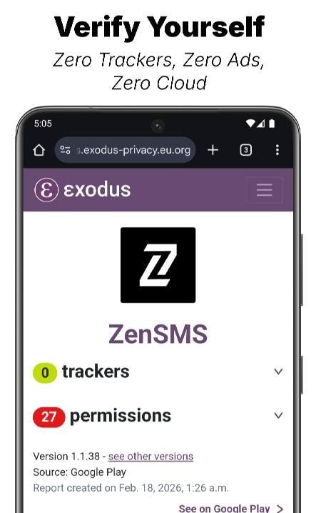 Stop Spam Texts - ZenSMS screenshot 4