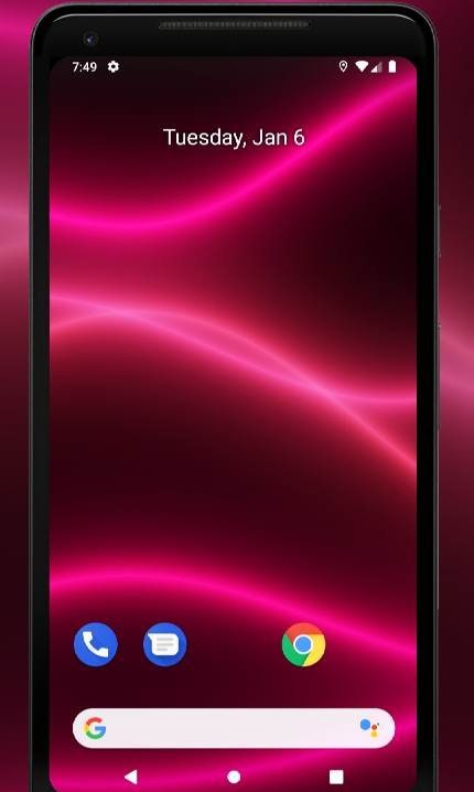 Neon Waves Live Wallpaper screenshot 2