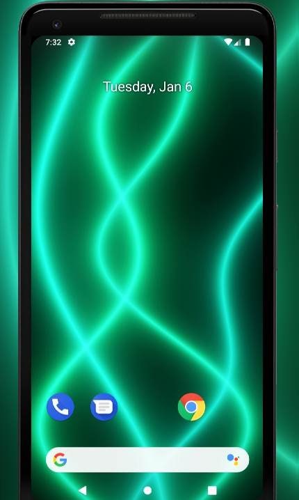 Neon Waves Live Wallpaper screenshot 3