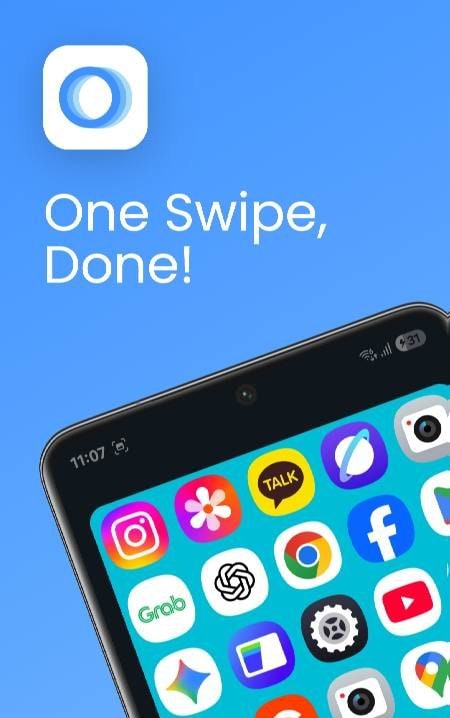 One Swipe - Edge Gestures screenshot 1