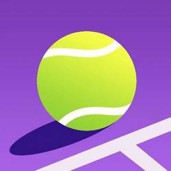 Tennis rising star