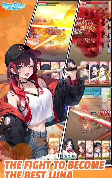 One Guy, All Girls: Idle RPG screenshot 3