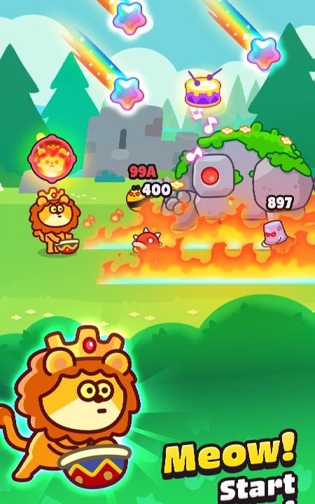 BardCat - Idle RPG gameplay screenshot 1