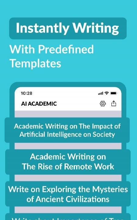 AI Academic Writing & Research screenshot 3