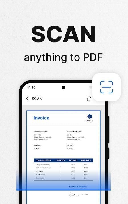 PDF Scanner - Document Scanner screenshot 1