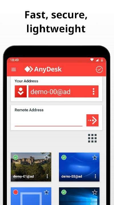 AnyDesk Remote Control screenshot 2