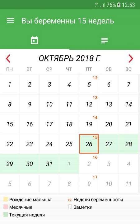 Pregnancy Week By Week screenshot 4
