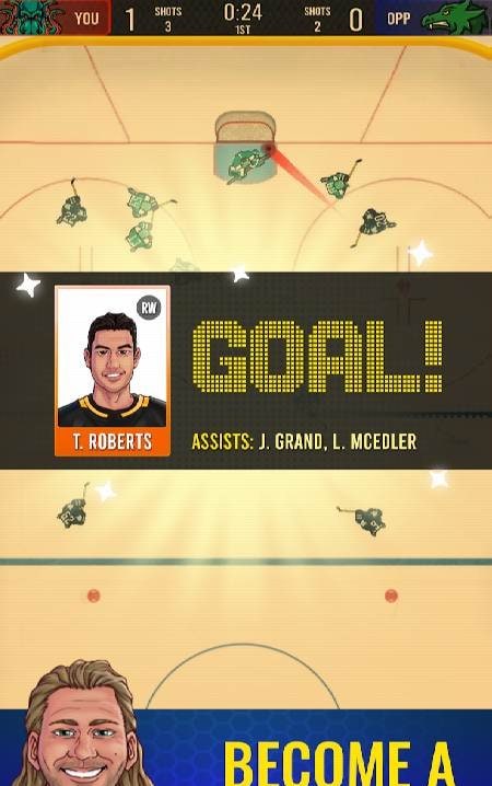 Superstar Hockey Gameplay Screenshot 4