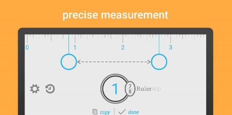 Ruler App: Measure centimeters screenshot 2