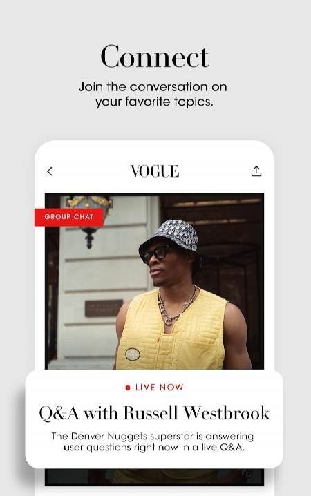 Vogue screenshot 2