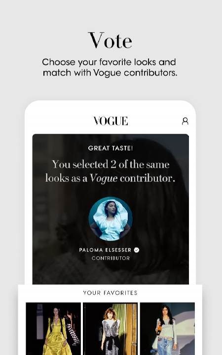 Vogue screenshot 4