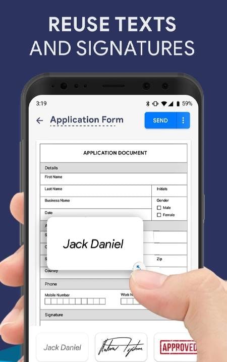 Fill and Sign Easy PDF Editor screenshot 2