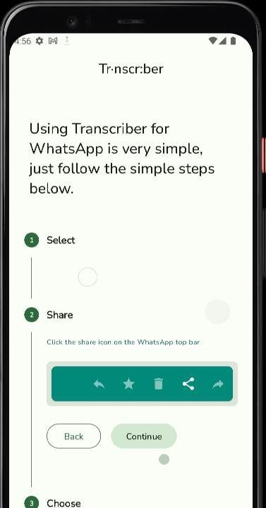 Transcriber for WhatsApp screenshot 3