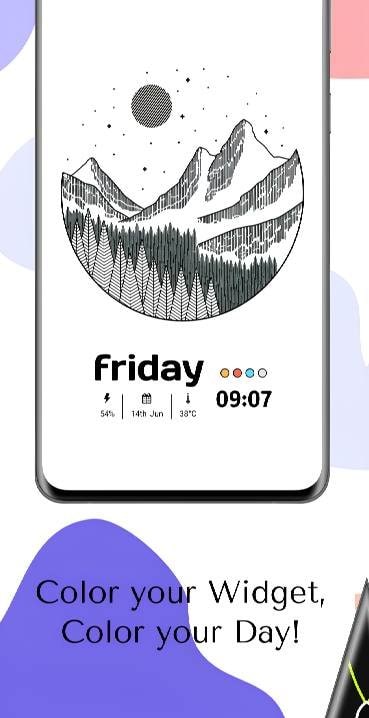 Retro Dots for Kwgt screenshot 2