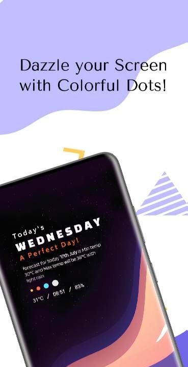 Retro Dots for Kwgt screenshot 1
