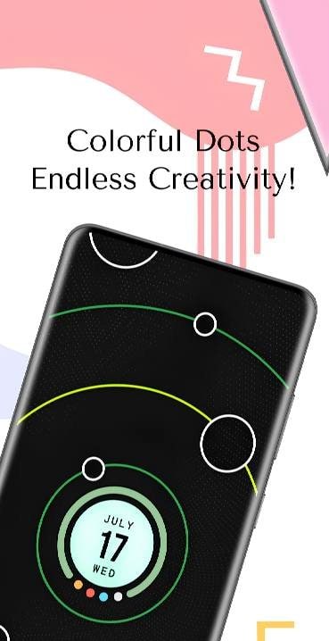 Retro Dots for Kwgt screenshot 3