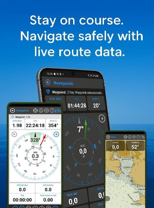 SailNav – Nautical GPS Offline preview 3