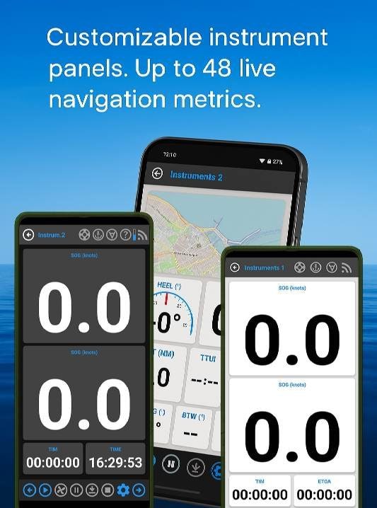 SailNav – Nautical GPS Offline preview 4
