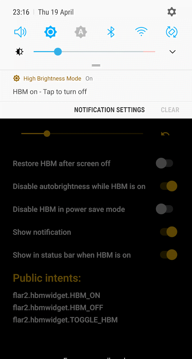 High Brightness Mode screenshot 4