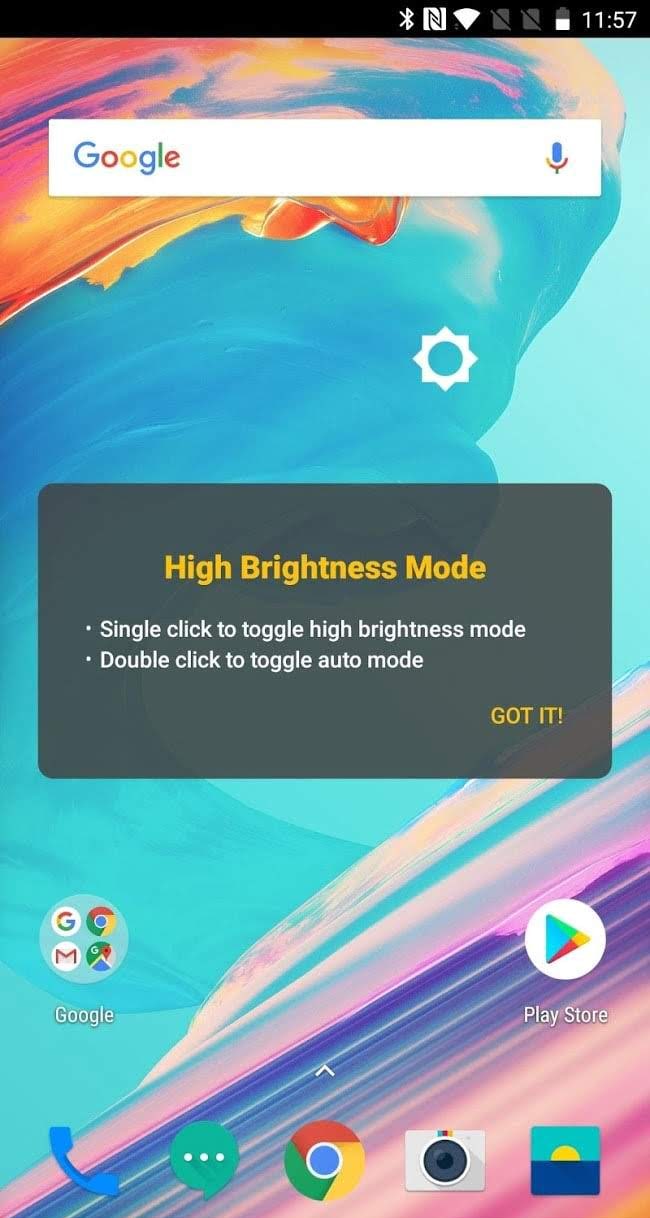 High Brightness Mode screenshot 3