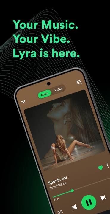 Lyra - Music, Radio & Podcasts screenshot 1