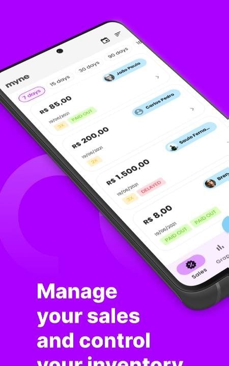 Myne Sales - Inventory Manager screenshot 1