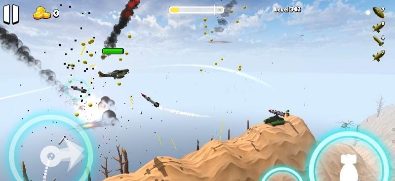 Bomber Ace: WW2 war plane game gameplay screenshot 4