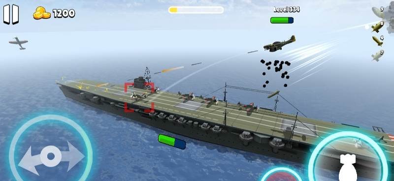 Bomber Ace: WW2 war plane game gameplay screenshot 2