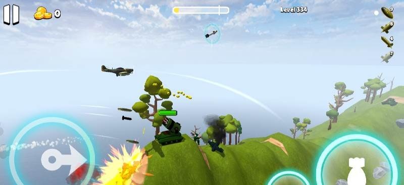 Bomber Ace: WW2 war plane game gameplay screenshot 1