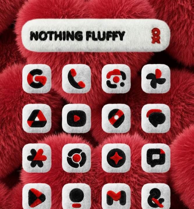 Nothing Fluffy Icons screenshot 1